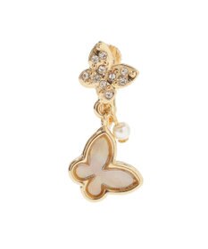 Maison de FLEUR バタフライシェルイヤリング