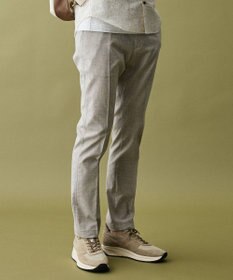 JOSEPH ABBOUD 【ウエストも伸びる!/清涼/ストレッチ】スラブストレッチ パンツ