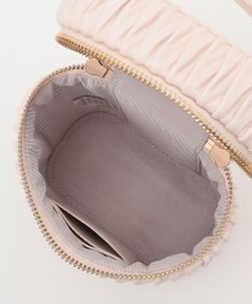 LA BAGAGERIE 【MONICA】ランダムプリーツバニティバッグ