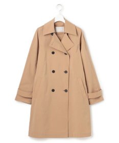 ICB 【2WAY仕様】メモリーストレッチタフタ トレンチコート