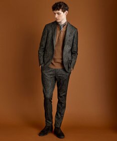 JOSEPH ABBOUD 【ストレッチ】フランネルジャージ ジャケット