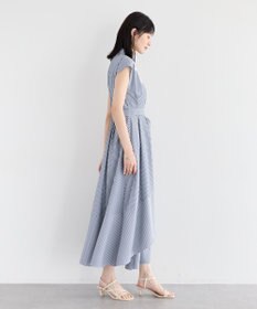 YECCA VECCA フラワーレースカシュクールワンピース