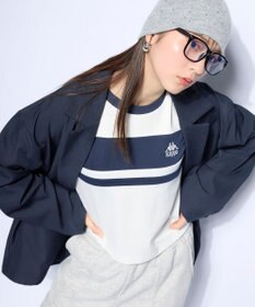 OP／FILA 【Kappa】カラーブロック切替Tシャツ