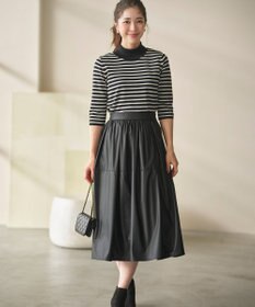 組曲 【6色展開・UVケア】モダンタートルニット