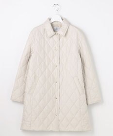 J.PRESS LADIES L 【WEB限定カラーあり】コンパクトタフタキルティング ステンカラー ロング コート