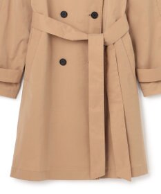 ICB 【2WAY仕様】メモリーストレッチタフタ トレンチコート