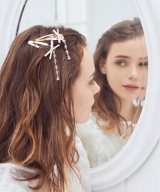 Maison de FLEUR リボンスリーピンセット