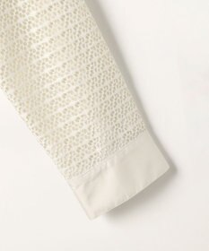 J.PRESS LADIES レースジャージー バンドカラー カットソー