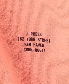 J.PRESS MEN 【J.PRESS ORIGINALS】Supima Recycle French Terry Fabric Logo Sweat Shirt