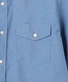 J.PRESS MEN 【HYBRID LINEN】 バンドカラーシャツ