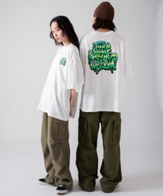 WEGO 【ユニセックス着用ITEM/SMLサイズ/手洗い可】アソートグラフィックT