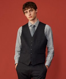 JOSEPH ABBOUD 【キングサイズ・ストレッチ/多機能】ツィーディジャージ ベスト