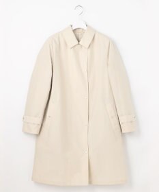 J.PRESS LADIES 【洗える】スパンライクナイロンタッサー ステンカラー コート