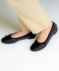 nouvelleRobe Oū サイズ追加【本革・高反発】Round ラウンドトゥ メッシュバレエシューズ