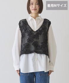 AMERICAN HOLIC 【選べる丈】Ｖネックレースベスト