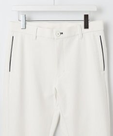 23区GOLF 機能性満載のホワイトパンツ【MEN】【防透・UVケア・撥水】トリコットツイル