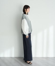 YECCA VECCA ヴィンテージサテンイージーパンツ