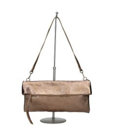 INTER-CHAUSSURES 【ANDREA CARDONE】レザーワイドサコッシュ