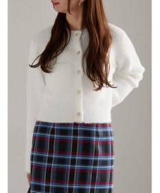 Te chichi ショートシャギーポケットカーディガン