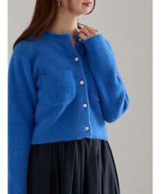 Te chichi ショートシャギーポケットカーディガン
