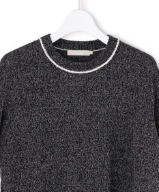 ICB L コットンツイスター クルーネックニット