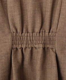 AMERICAN HOLIC 【イージーケア】リネンライクペプラムベスト