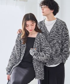 WEGO ツイストブークレカーディガン