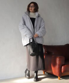 WEGO 【25年秋冬新作/ユニセックス着用ITEM/SMLサイズ展開】2WAYパファーブルゾン