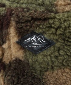 JOSEPH ABBOUD MOUNTAIN カモフラージュフリースハット