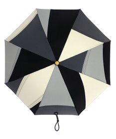 +RING 【限定/日本製】プラスリング 晴雨兼用傘（長ショート）BLK SR305