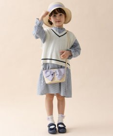 ANY KIDS ニットベスト × ワンピース セット