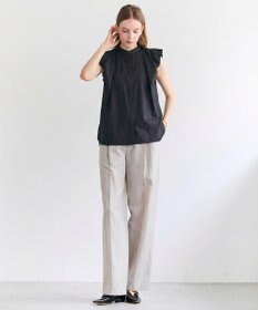 BEIGE， MALLOW / コットンタック バルーンスリーブブラウス