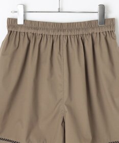 #Newans 【洗える/セットアップ可能】ハシゴレースハーフパンツ