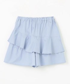 組曲 KIDS 【150-160㎝】アシンメトリーフリル キュロット