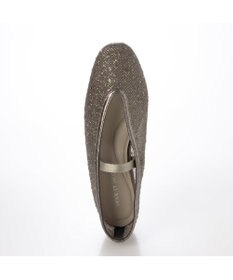 MODE ET JACOMO <MODE ET JACOMO>ストラップチュールフラットパンプス