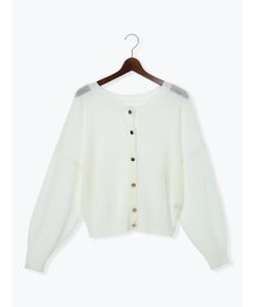 Te chichi 【WEB限定カラーあり】ペーパータッチヤーン2wayメッシュニット