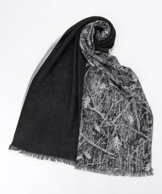 JOSEPH HOMME シルクカシミヤ ストール フォレストパターン