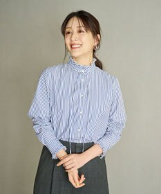 #Newans フリルカラーノーブルブラウス