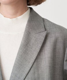 ATON WOOL LINEN SHARKSKIN | ダブルブレステッドジャケット
