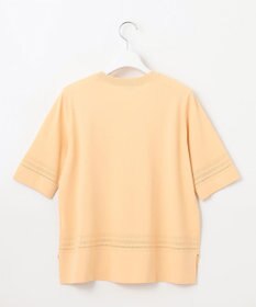 J.PRESS LADIES L 【洗える】レーヨンエリートストレッチ 編み柄 ニット