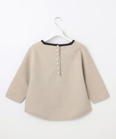 自由区 L 【洗える】ポリエステルホールガーメントプルオーバー ニット