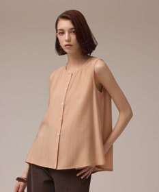 GRACE CONTINENTAL パターンレースカラーブラウス