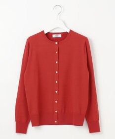 J.PRESS LADIES L 【洗える】 レーヨンエリートストレッチ カーディガン