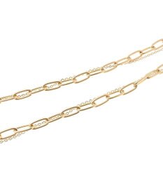 AMERICAN HOLIC 2連ドロップトップネックレス