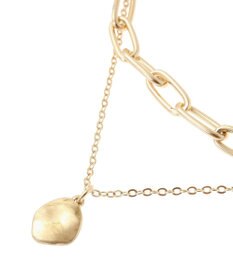 AMERICAN HOLIC 2連ドロップトップネックレス