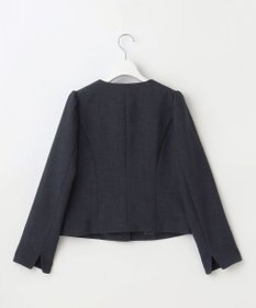 Feroux 【洗える】パールボタンジャケット×スカート セットアップ