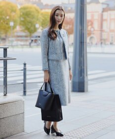 TOCCA 【A4サイズ対応・一部カラー撥水】TINY RIBBON SUBBAG サブバッグ