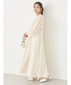 earth music&ecology ジャガード切替ワンピース