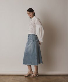 GRACE CONTINENTAL ビジューシャツ