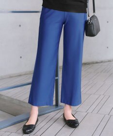 Tiaclasse 日本製エアシルキーワイドパンツ